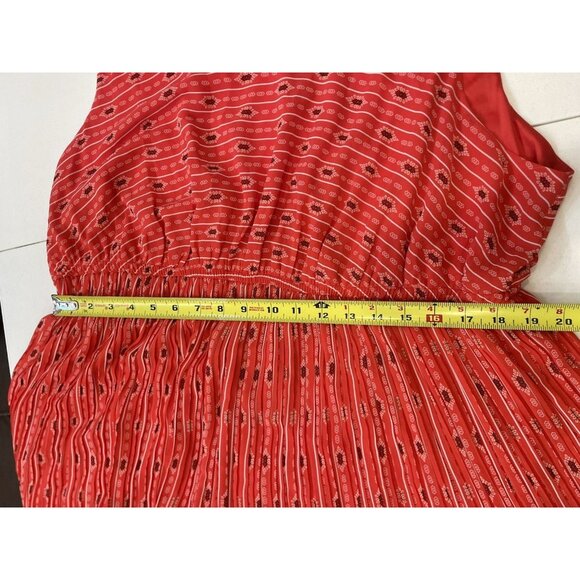 NEW! Torrid Dress 3 Plus Red Tank Sleeveless A Line 3X 22-24 Summer Preppy Date - Picture 5 of 9